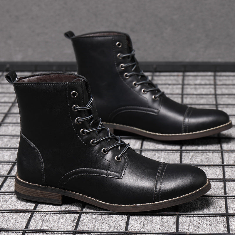 Elden™ | Faux Leather Boots