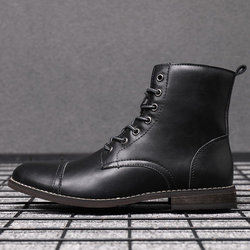 Elden™ | Faux Leather Boots