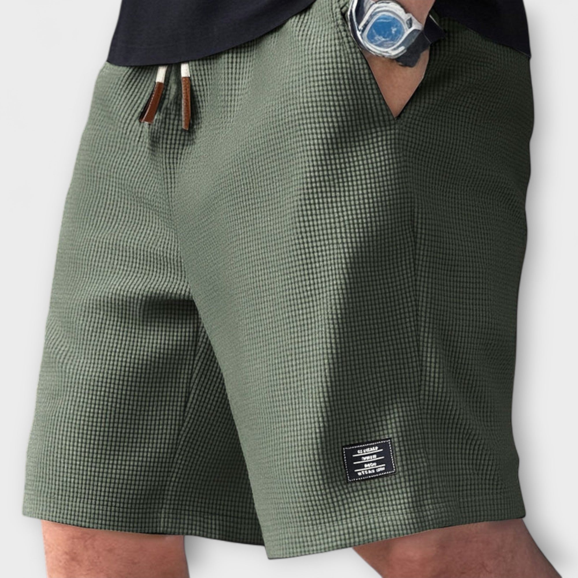Elden™ | Waffle Knit Summer Shorts