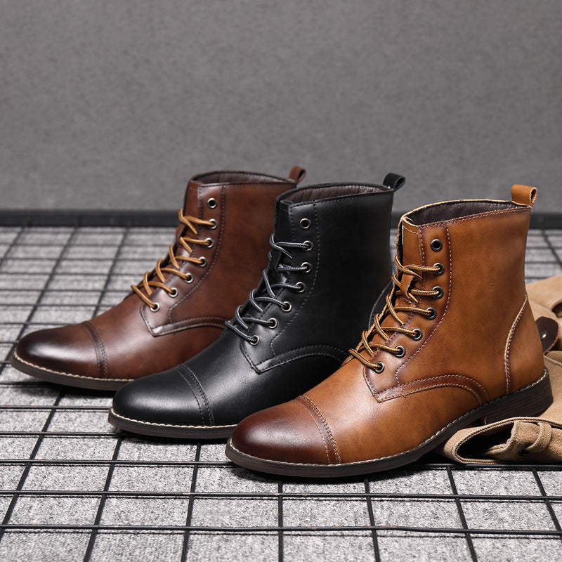 Elden™ | Faux Leather Boots