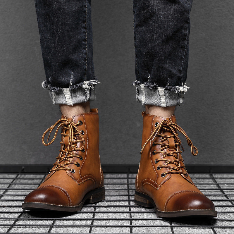 Elden™ | Faux Leather Boots