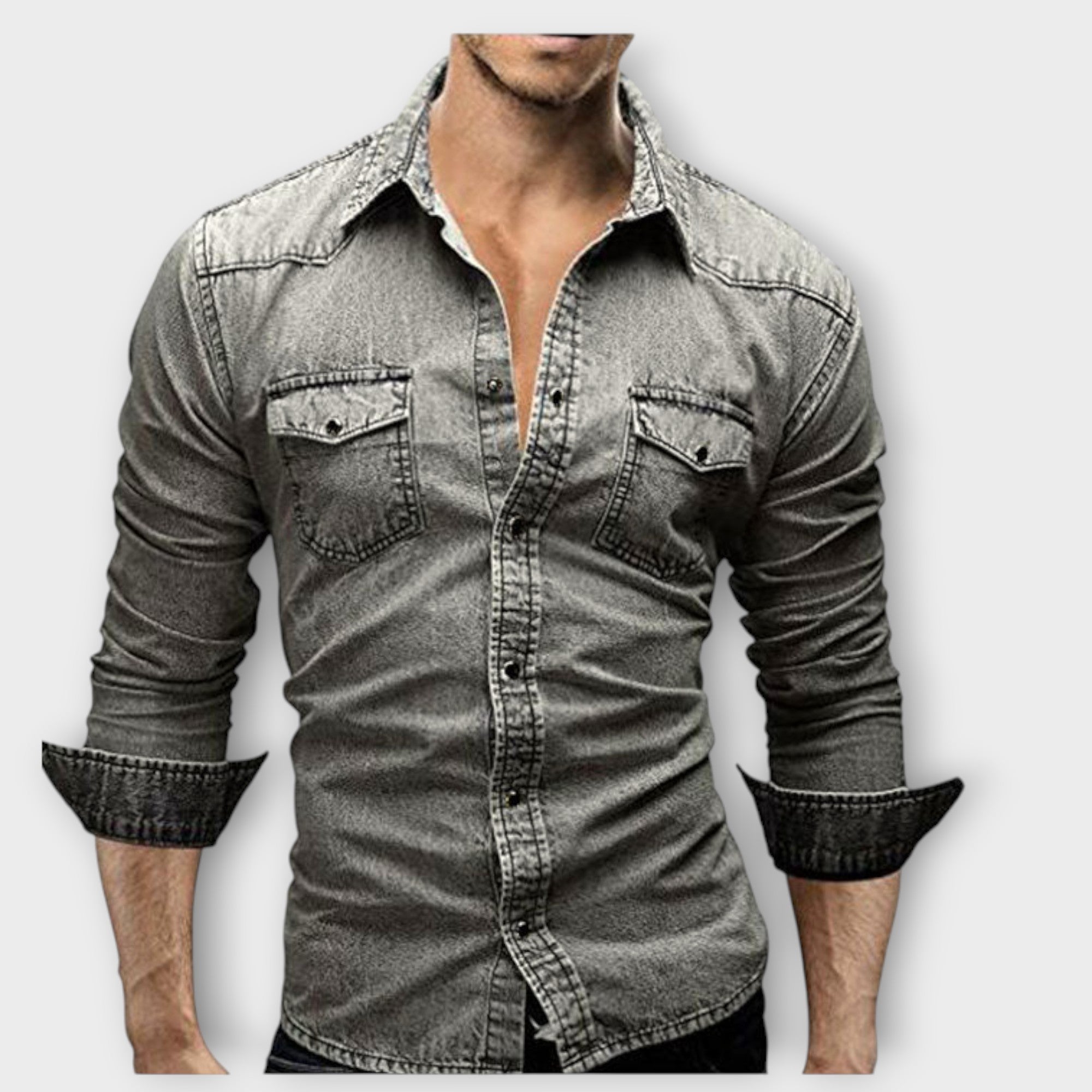 Elden™ | Modern Denim Shirt