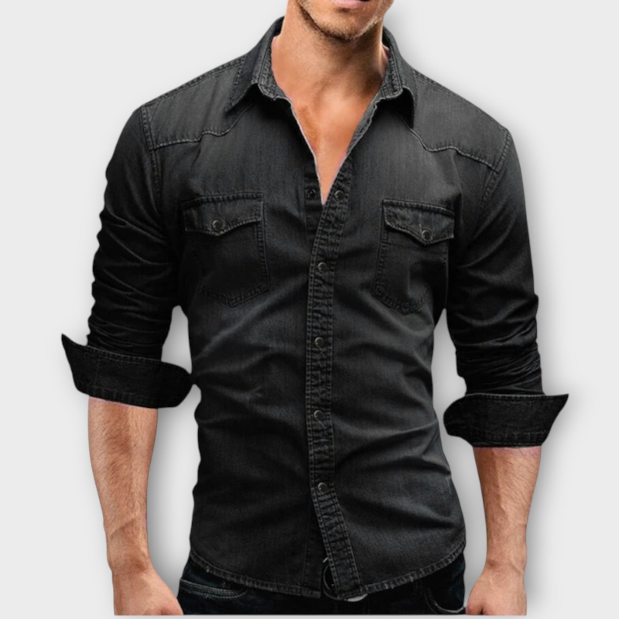 Elden™ | Modern Denim Shirt