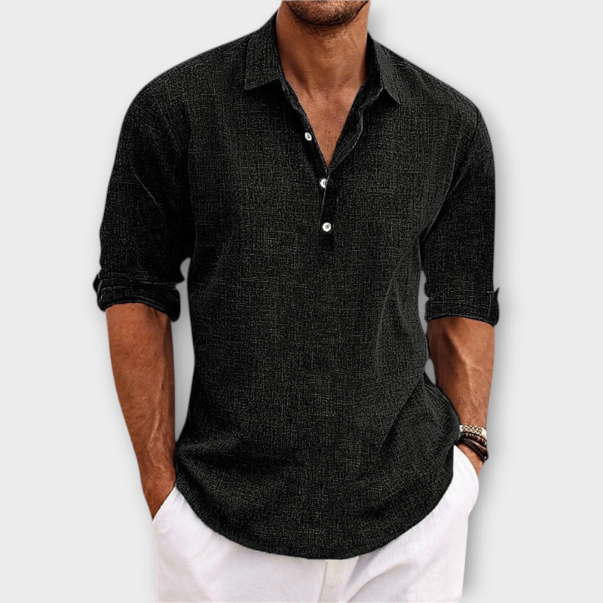 Elden™ | Comfort Cotton Linen Shirt