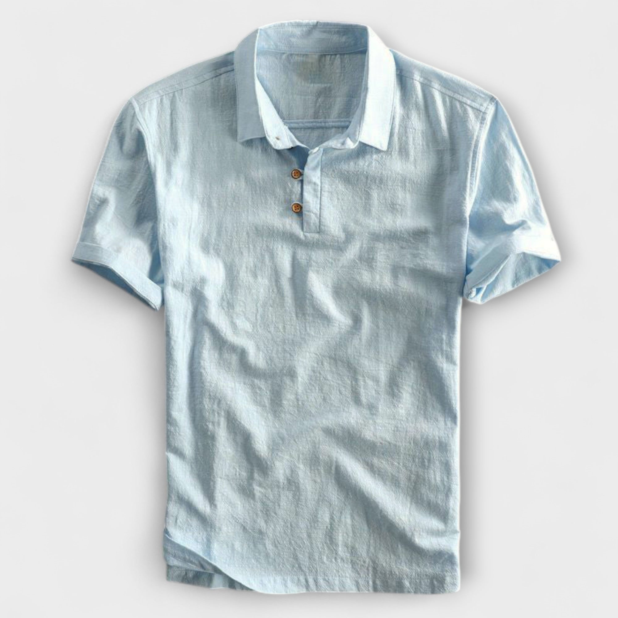 Elden™ | Cotton Linen Polo Shirt