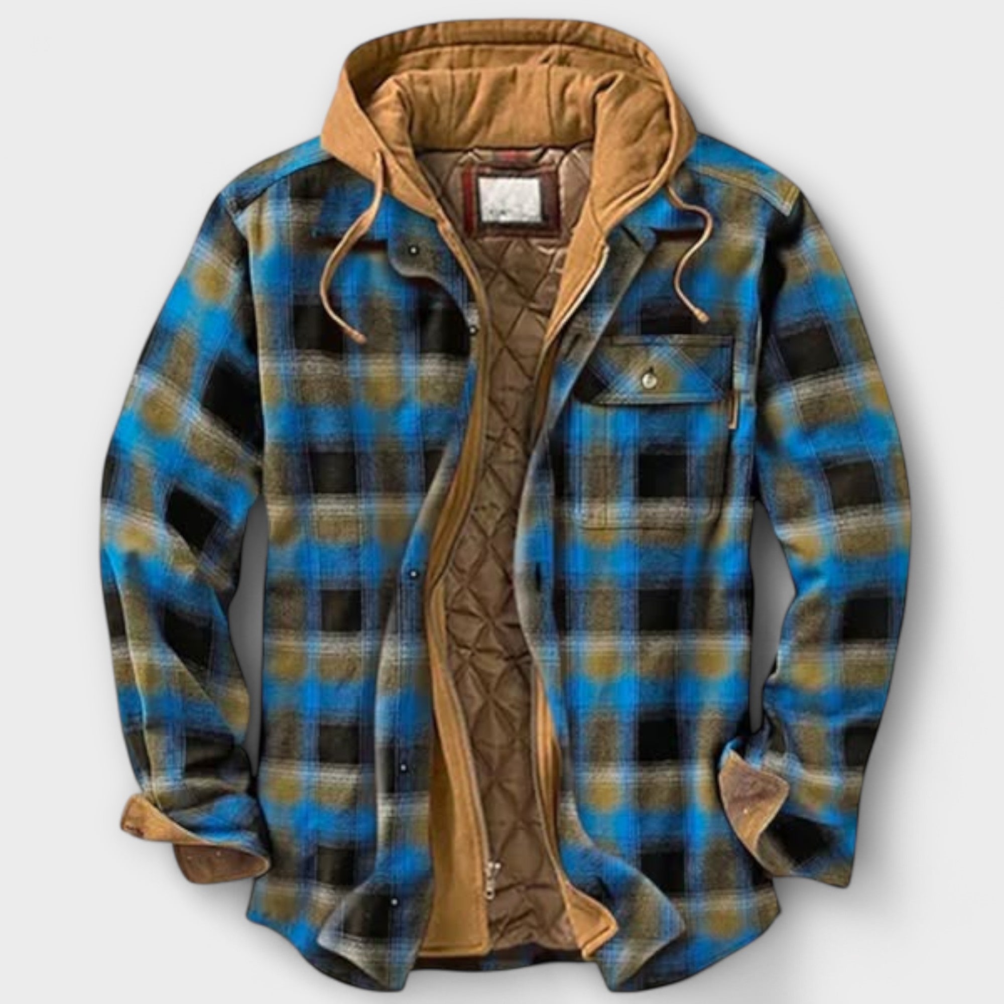 Elden™ | Checkered Patchwork Jacket