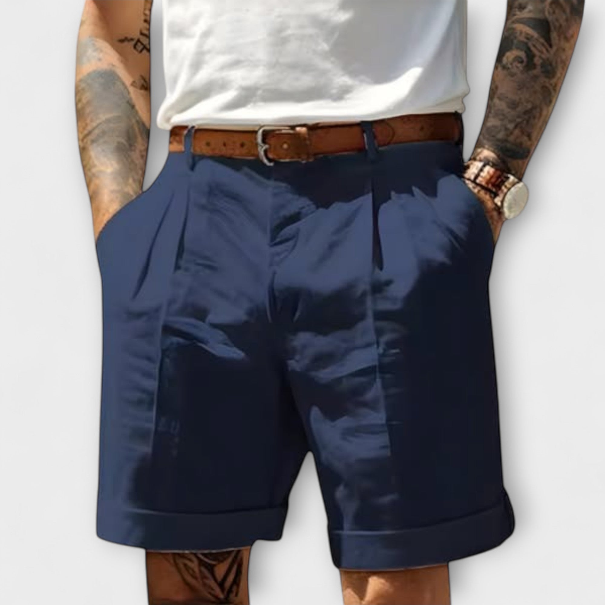 Elden™ | Elegant Cotton Bermuda Shorts