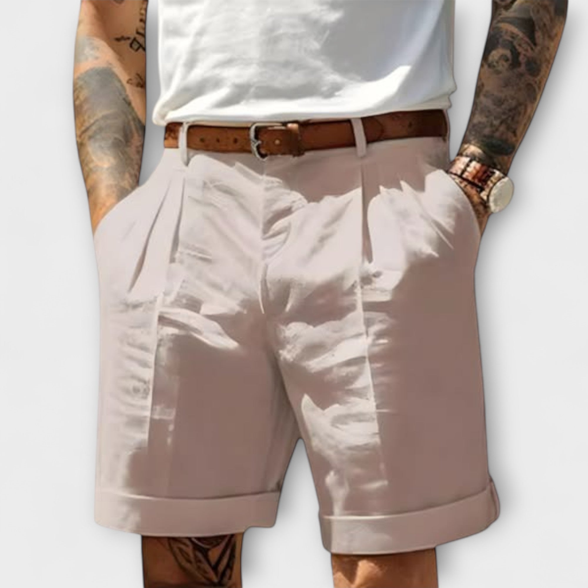 Elden™ | Elegant Cotton Bermuda Shorts