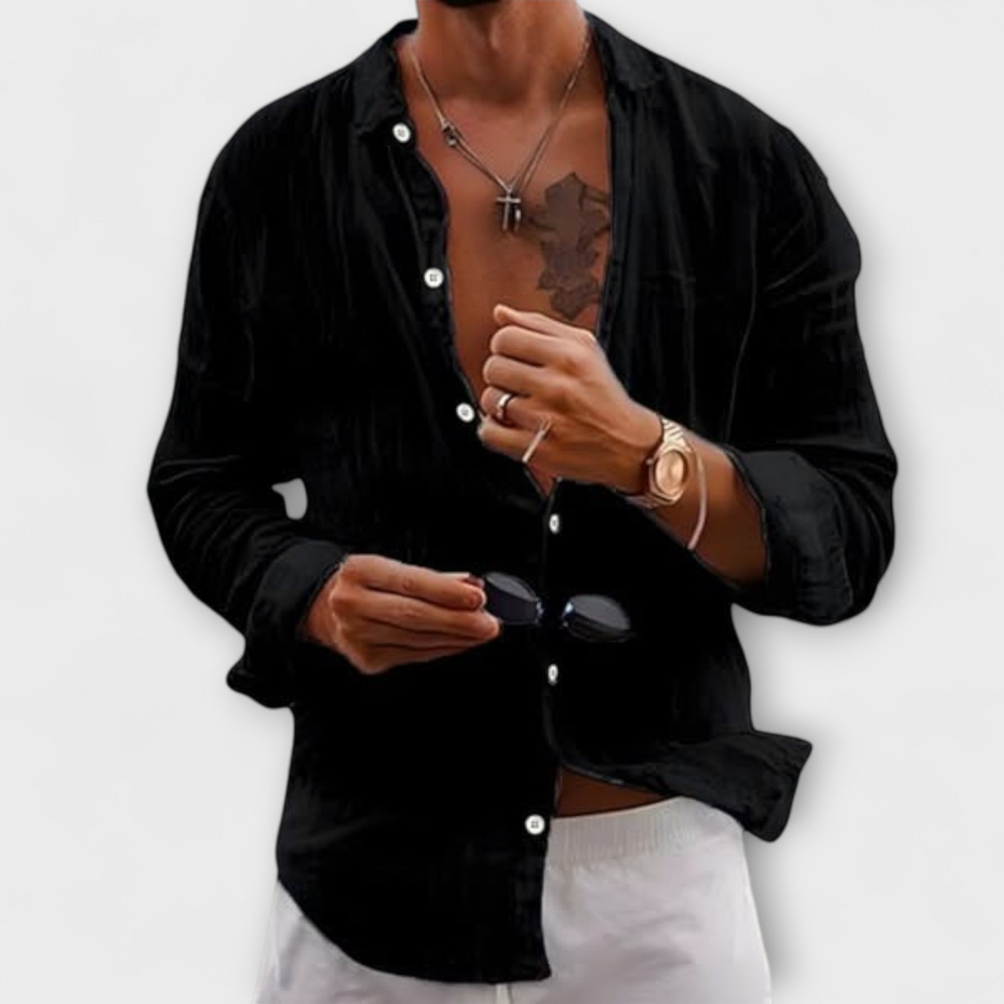 Elden™ | Natural Cotton Summer Shirt