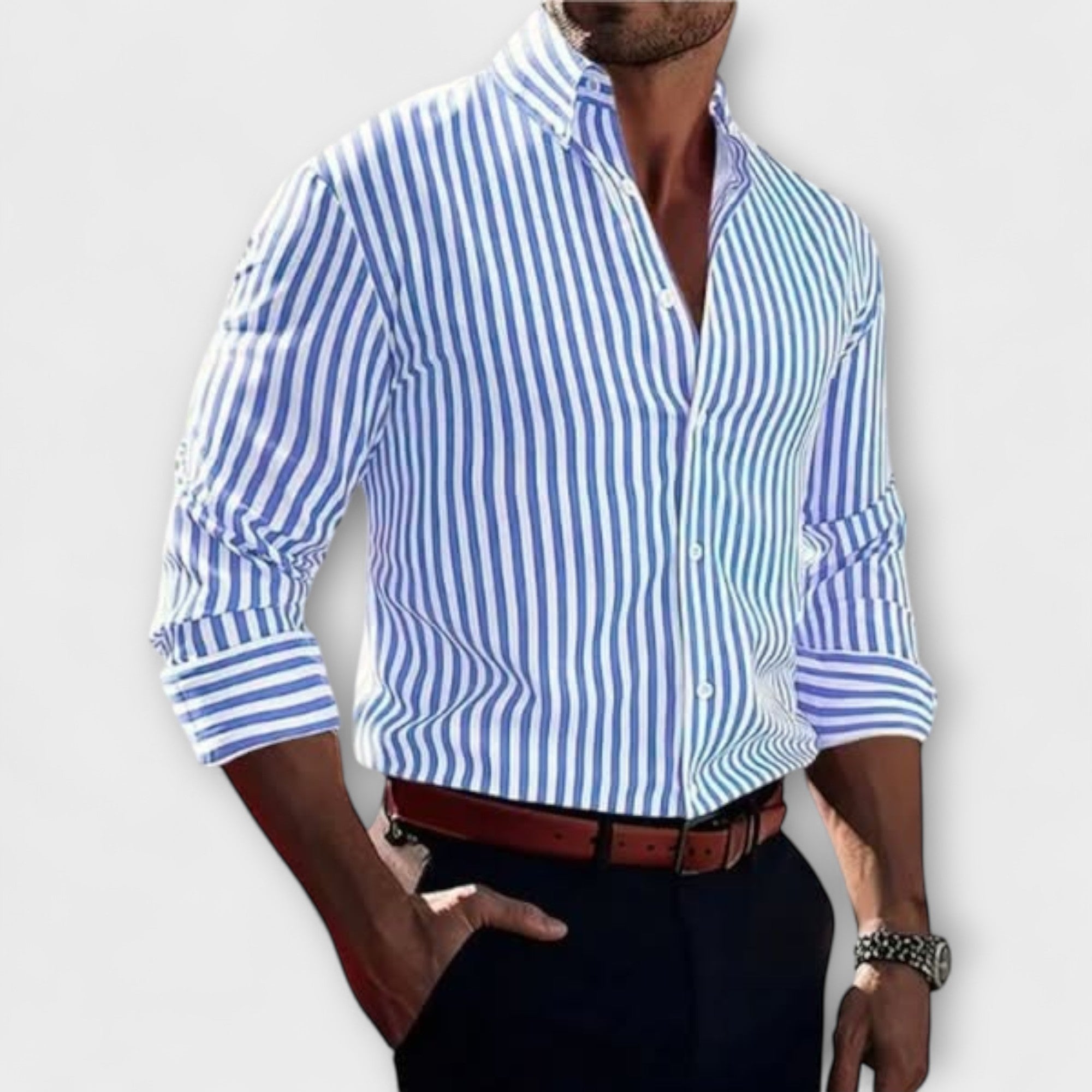 Elden™ | Striped Elegant Shirt