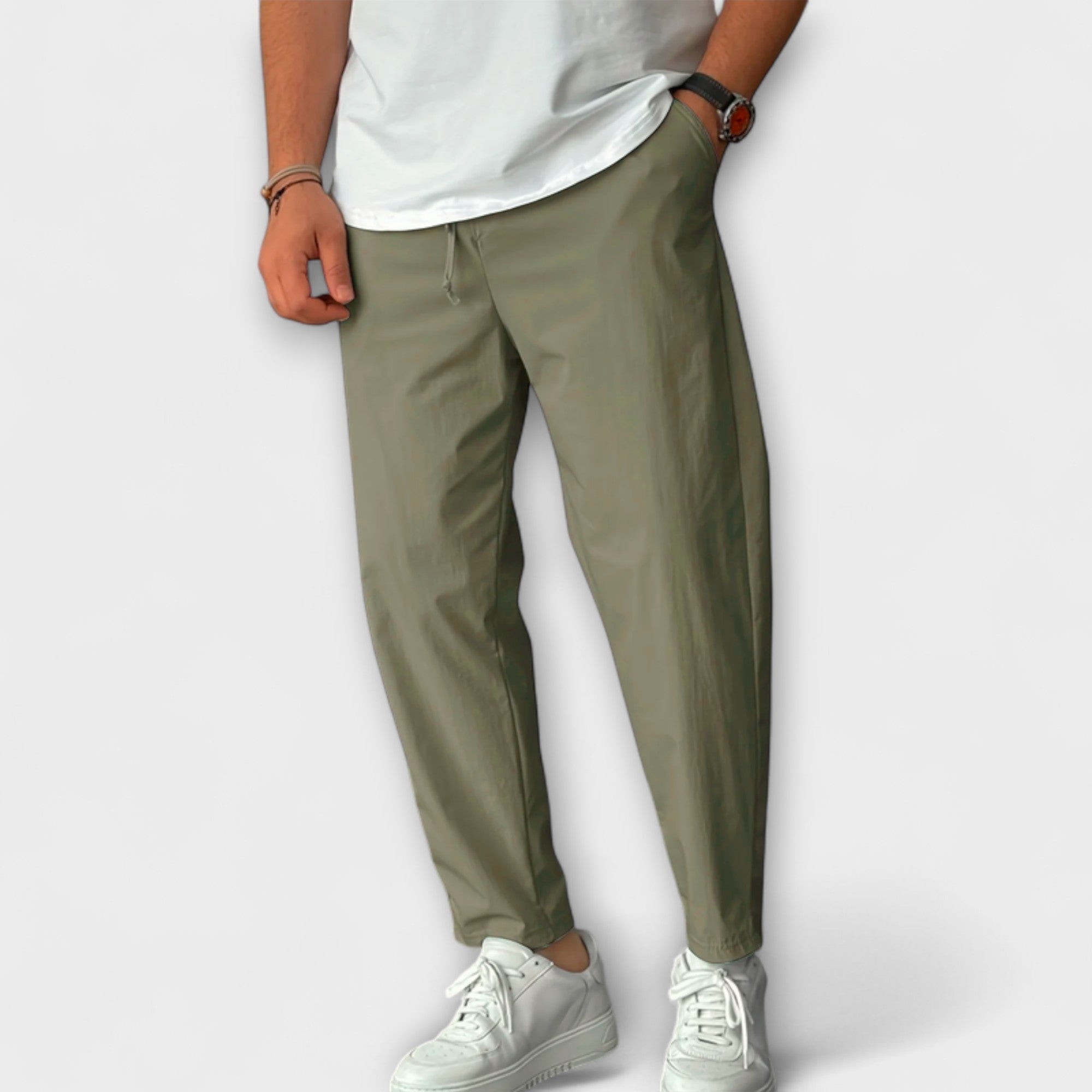 Elden™ | Lightweight High-Waisted Trousers