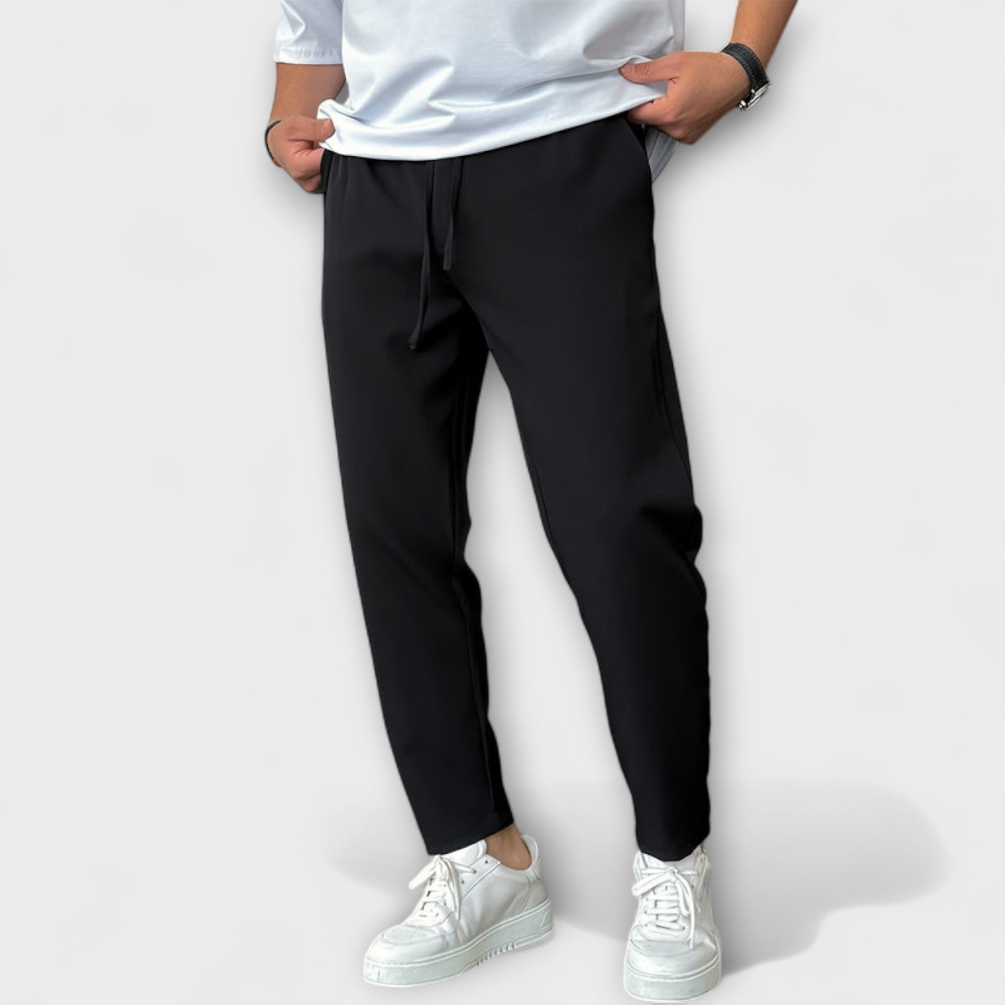 Elden™ | Lightweight High-Waisted Trousers