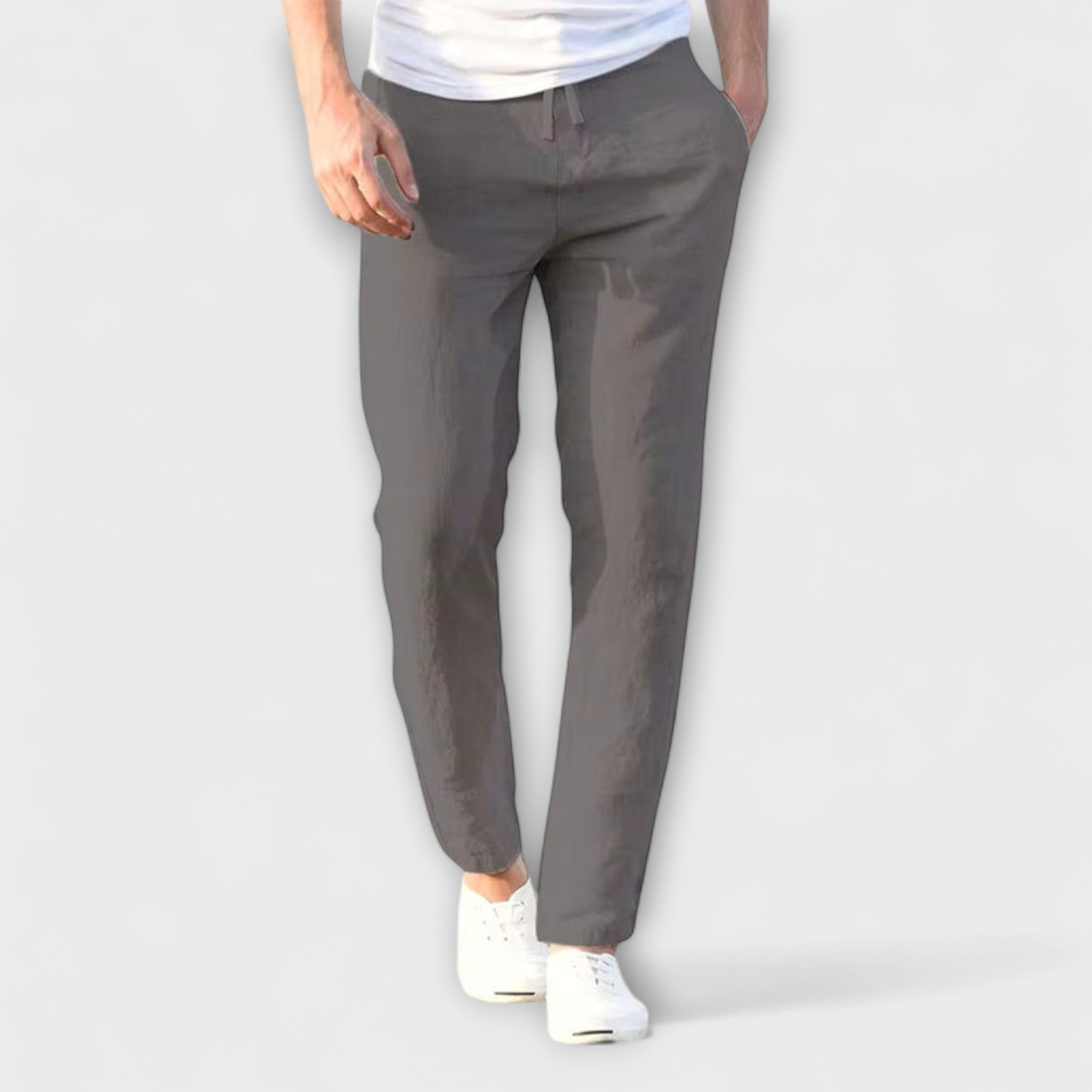 Elden™ | Linen Blend Trousers
