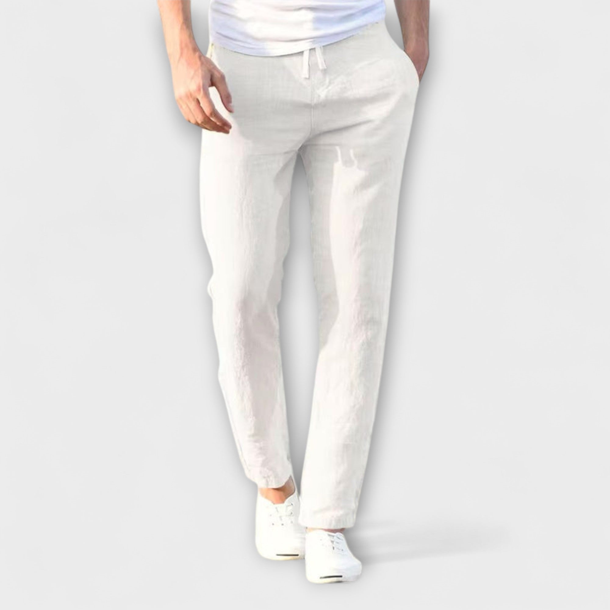 Elden™ | Linen Blend Trousers