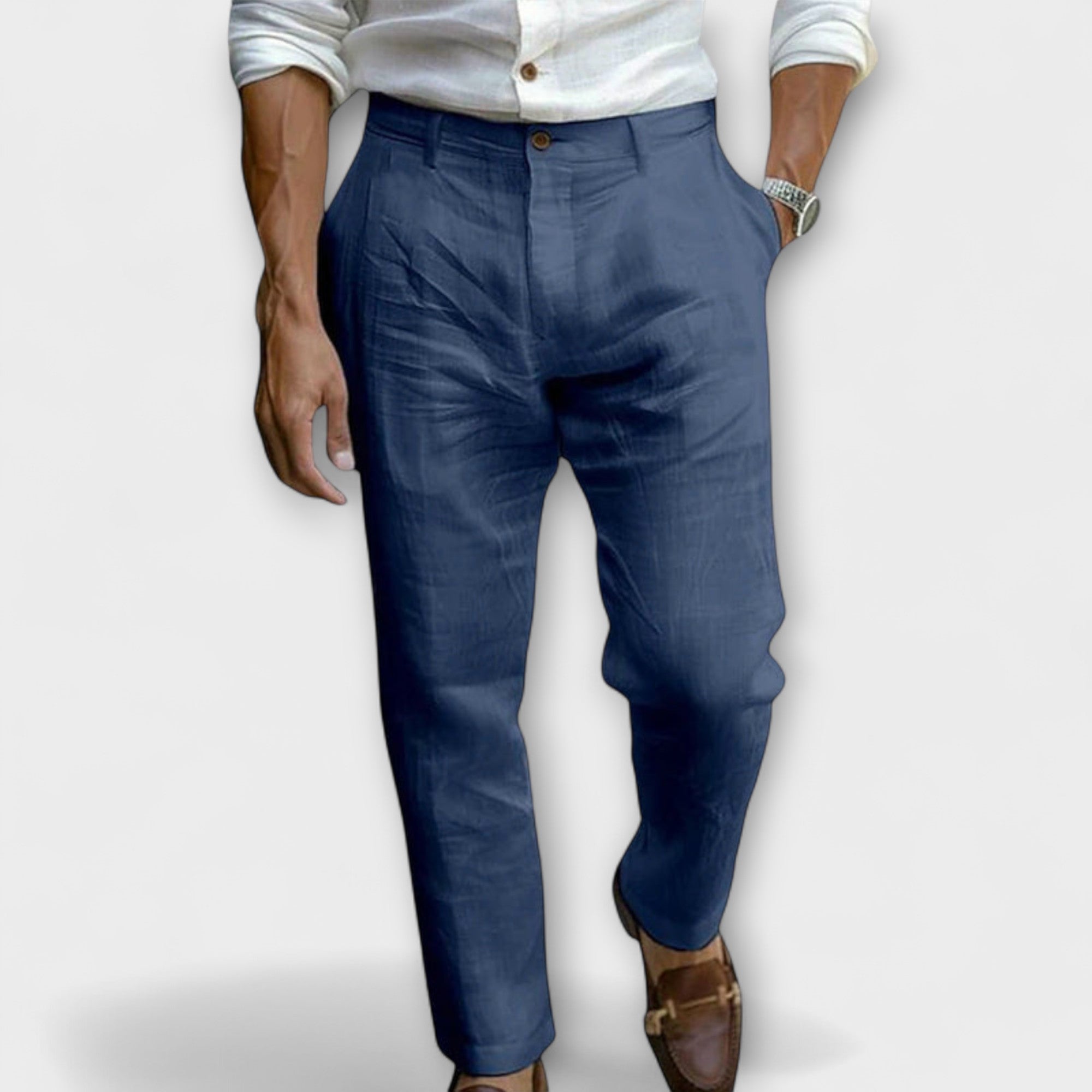 Elden™ | Elegant Linen Trousers