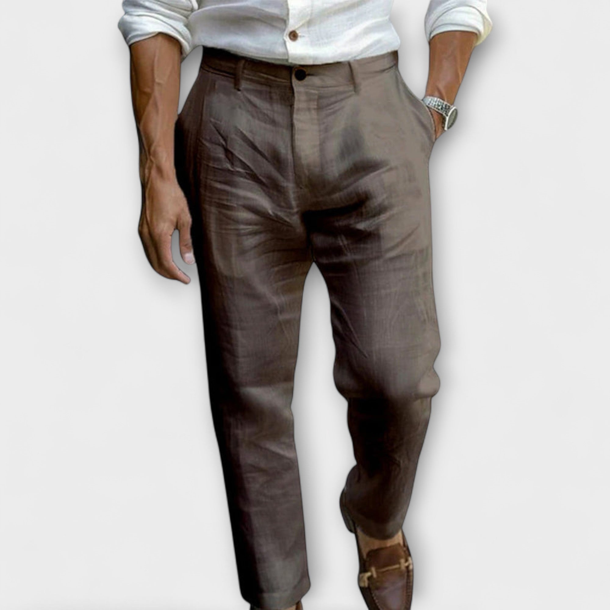 Elden™ | Elegant Linen Trousers