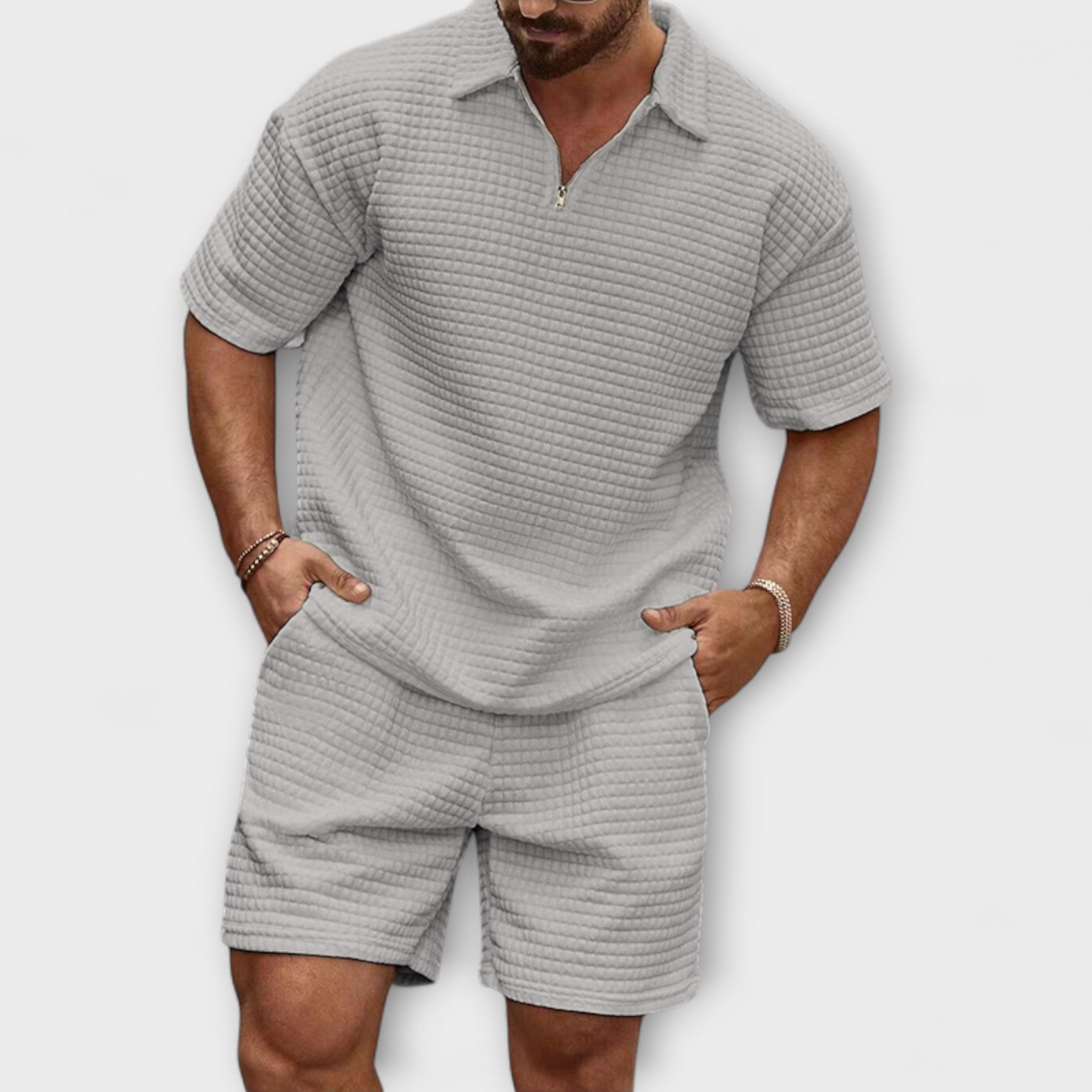 Elden™ | Waffle Knit Set