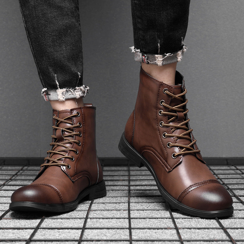 Elden™ | Faux Leather Boots
