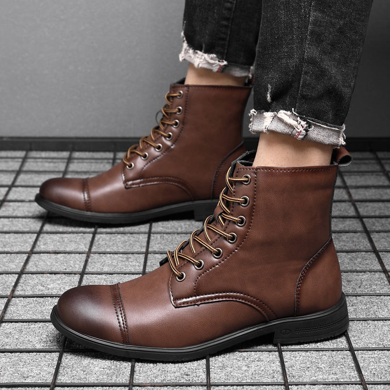 Elden™ | Faux Leather Boots