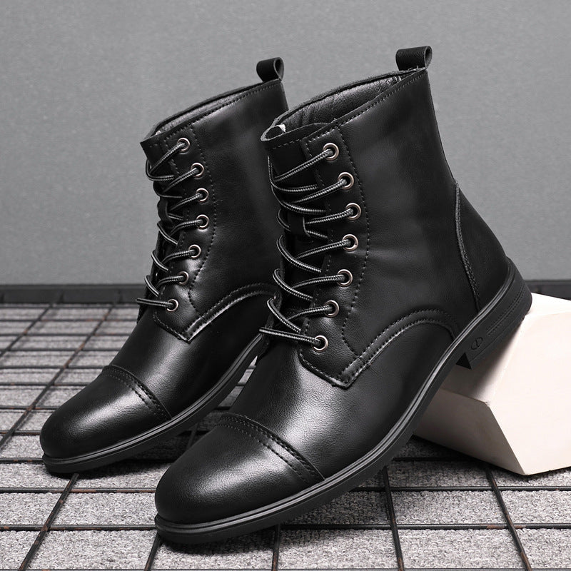 Elden™ | Faux Leather Boots