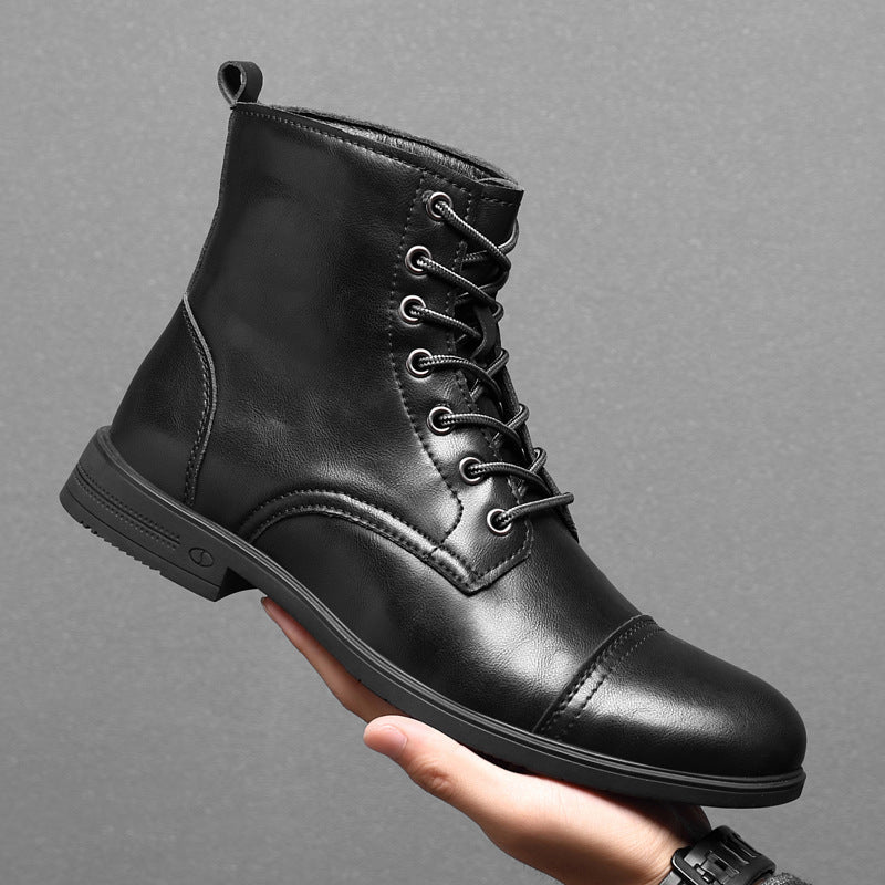 Elden™ | Faux Leather Boots