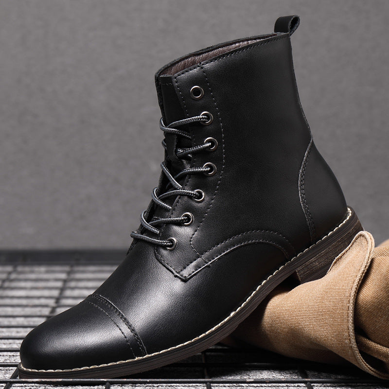 Elden™ | Faux Leather Boots