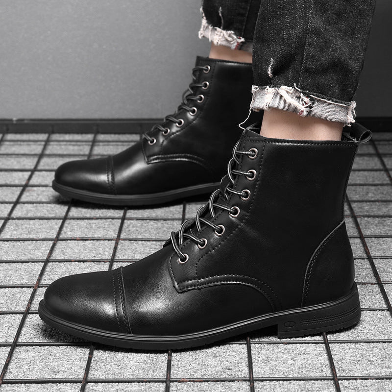 Elden™ | Faux Leather Boots