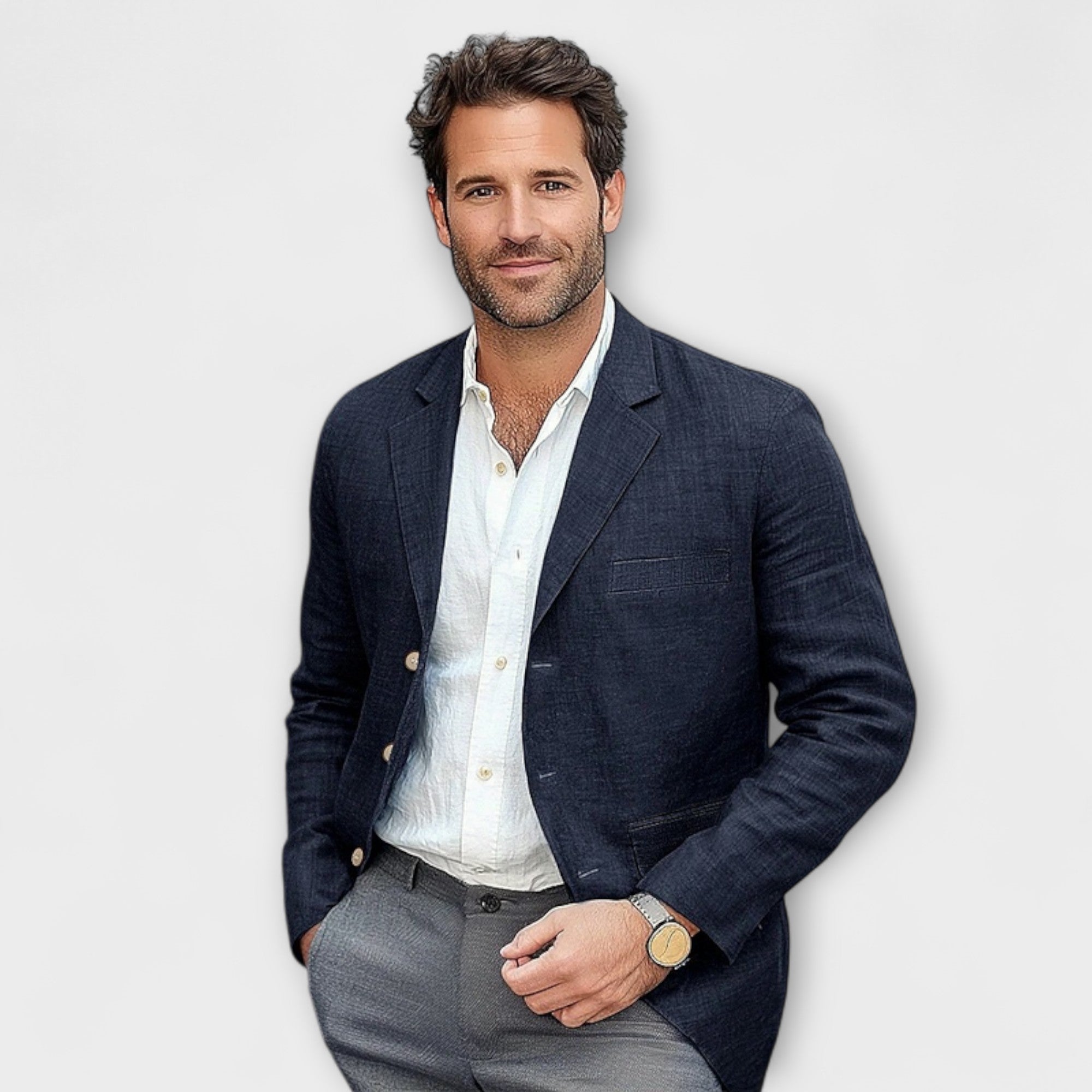 Elden™ | Linen Lightweight Jacket