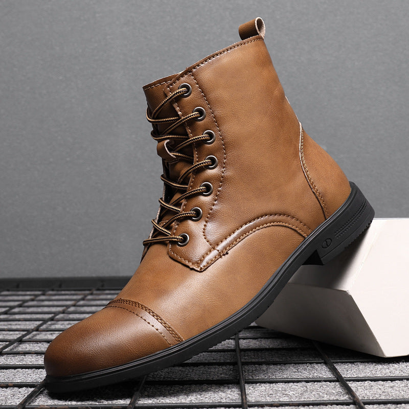 Elden™ | Faux Leather Boots