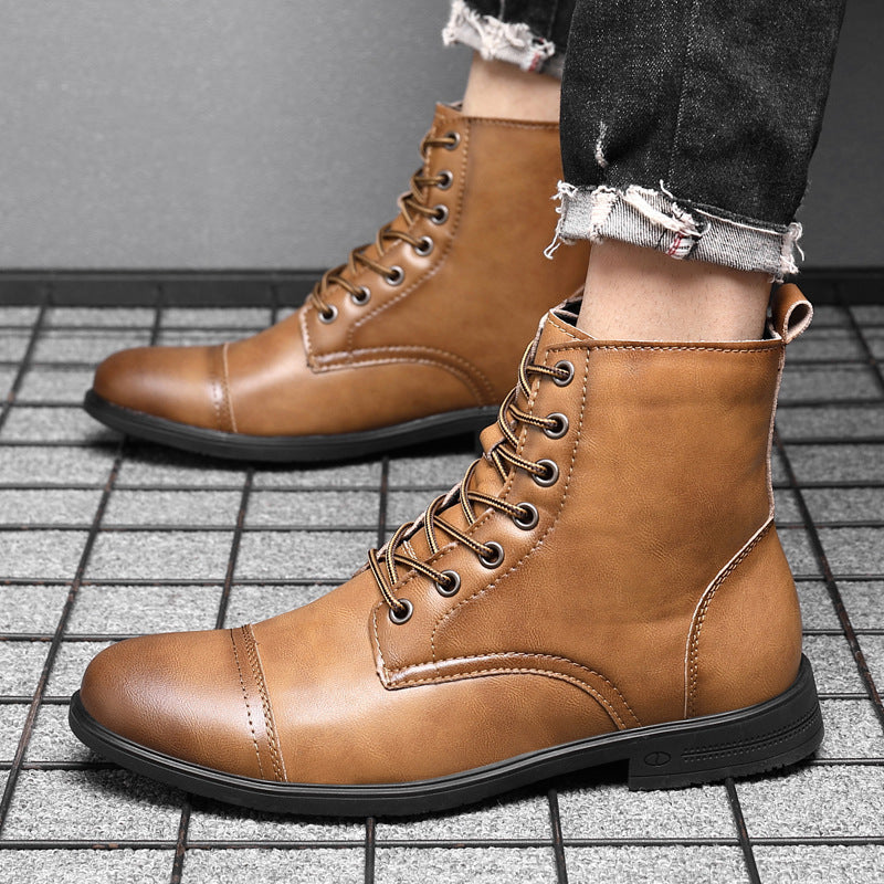 Elden™ | Faux Leather Boots