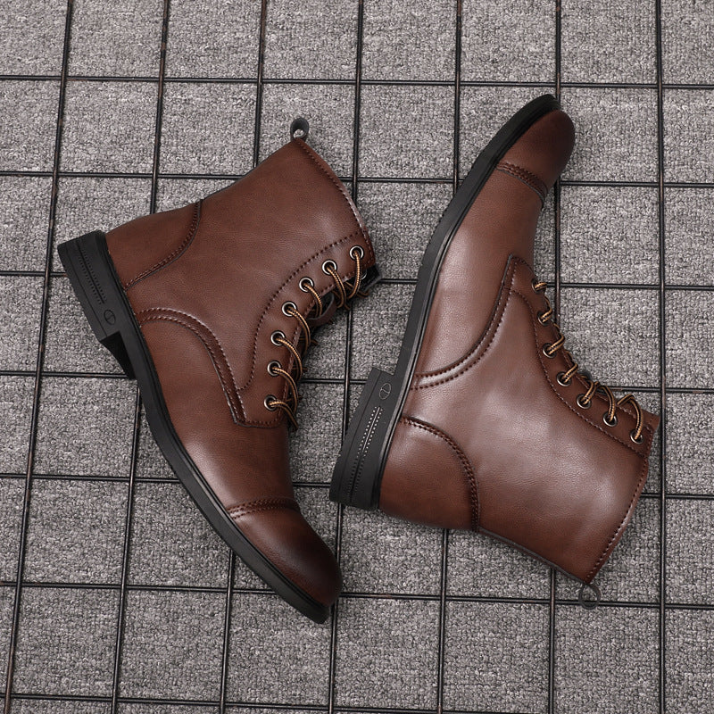 Elden™ | Faux Leather Boots