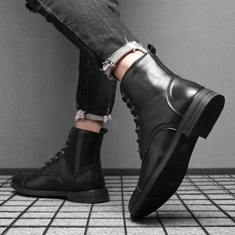 Elden™ | Faux Leather Boots