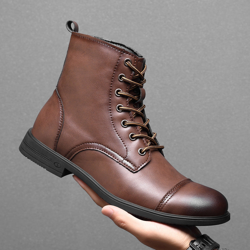 Elden™ | Faux Leather Boots