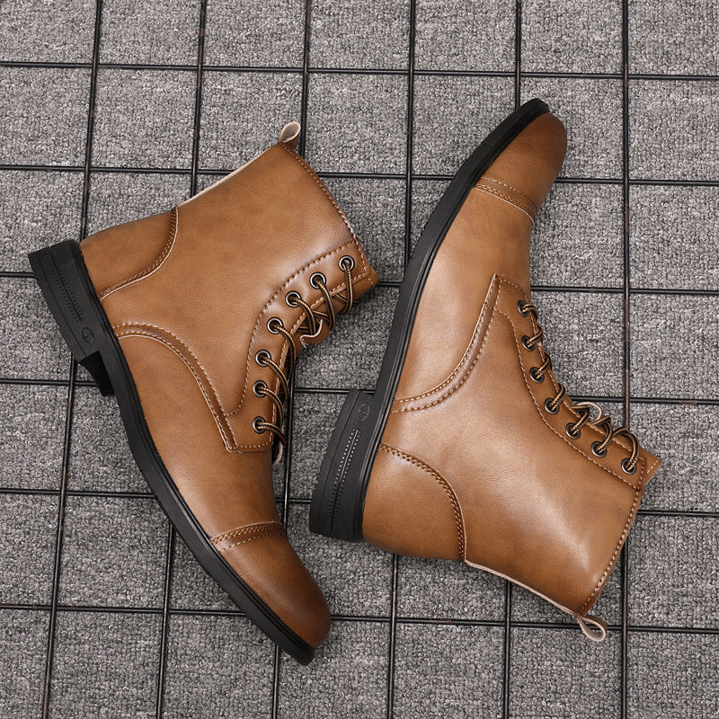 Elden™ | Faux Leather Boots