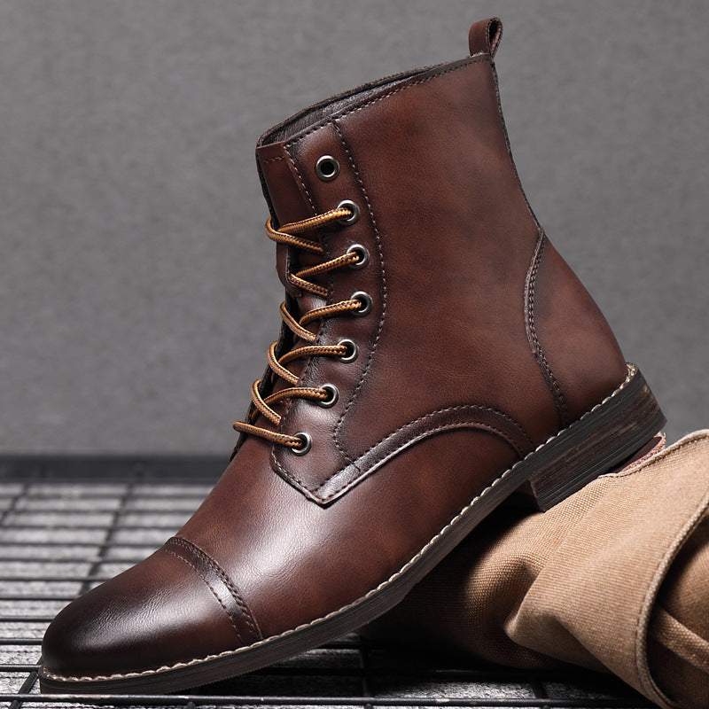 Elden™ | Faux Leather Boots