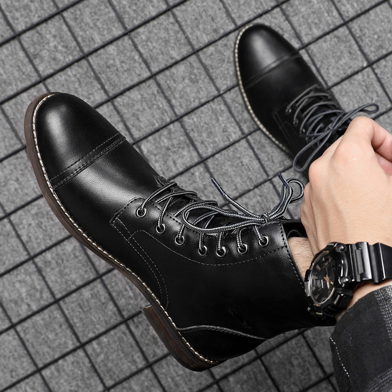 Elden™ | Faux Leather Boots