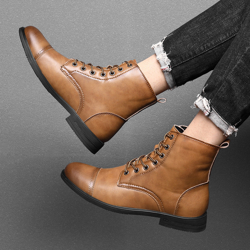 Elden™ | Faux Leather Boots