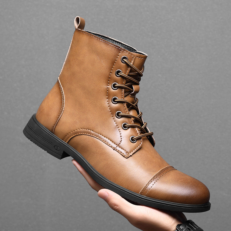 Elden™ | Faux Leather Boots