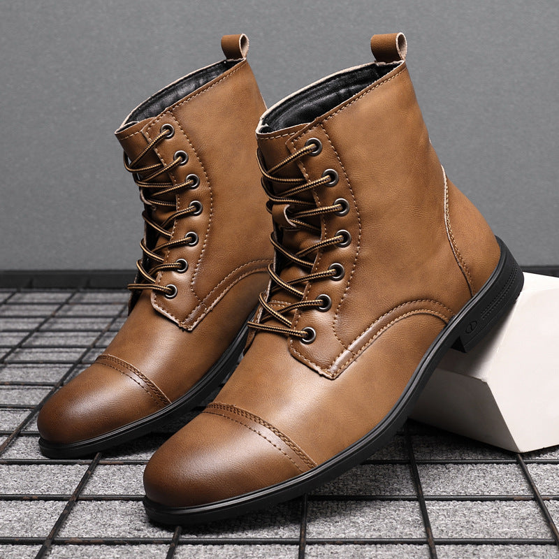 Elden™ | Faux Leather Boots