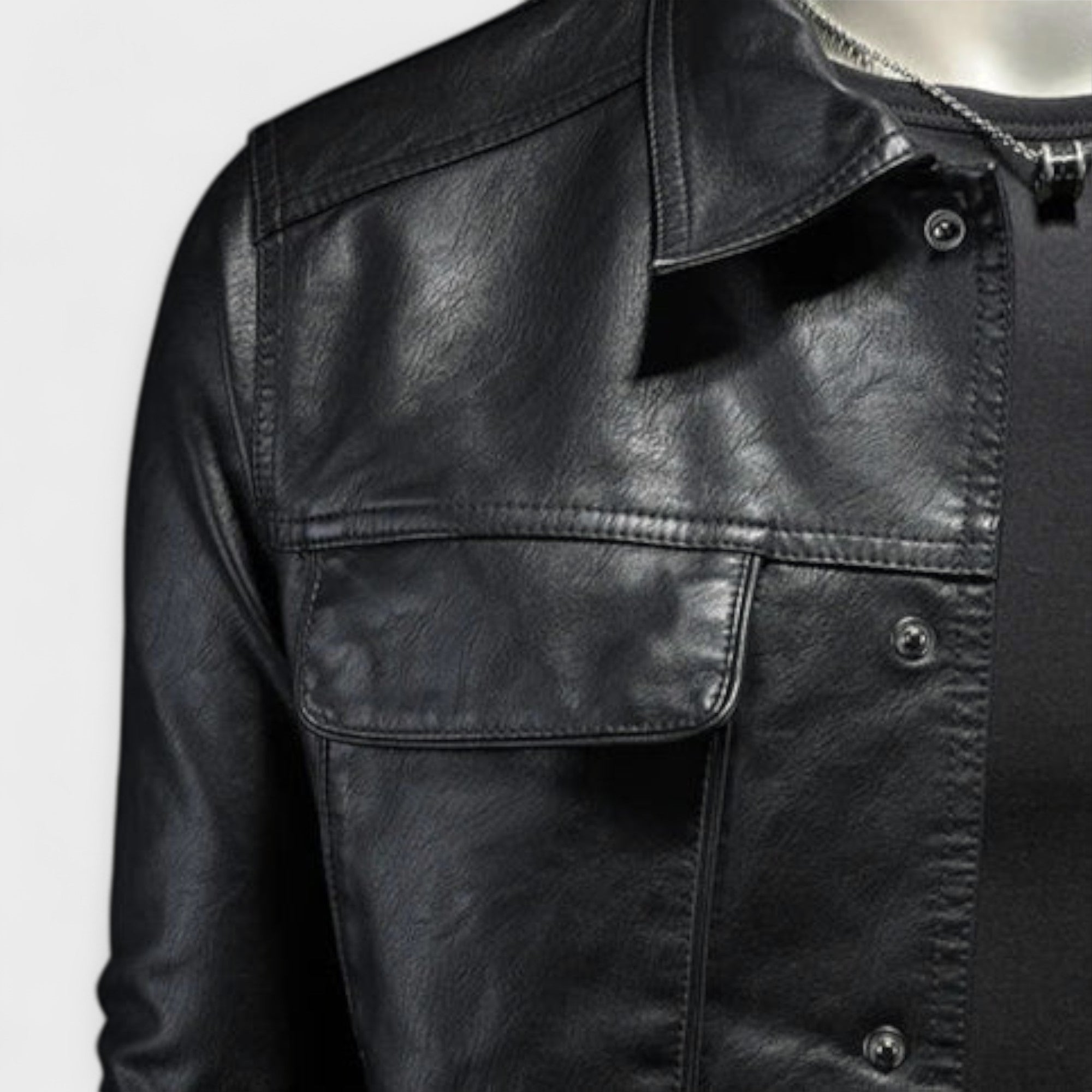 Elden™ | Modern Leather Jacket