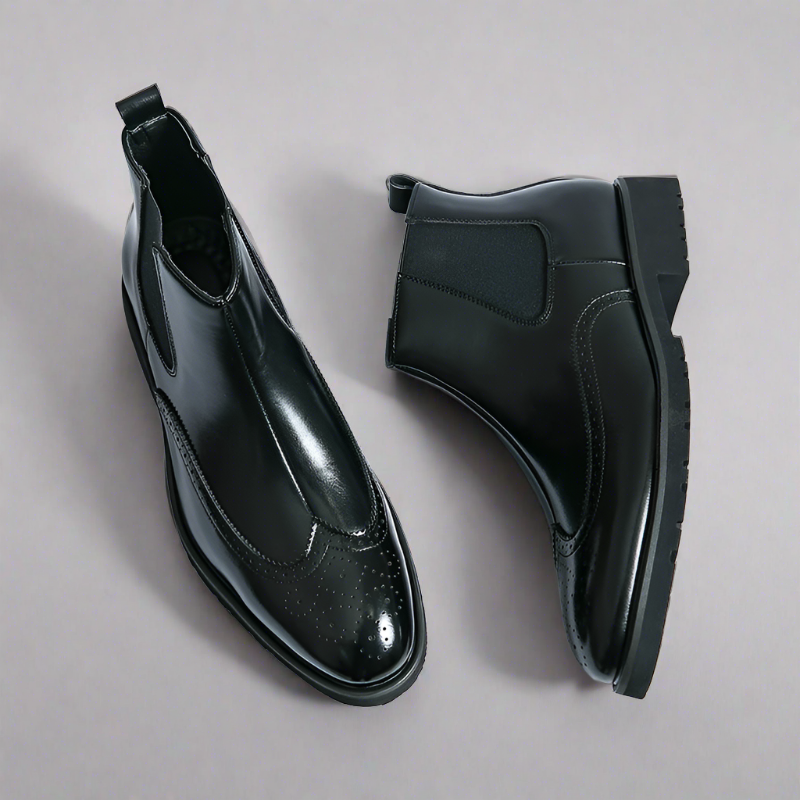Elden™ | Faux Leather Chelsea Boots