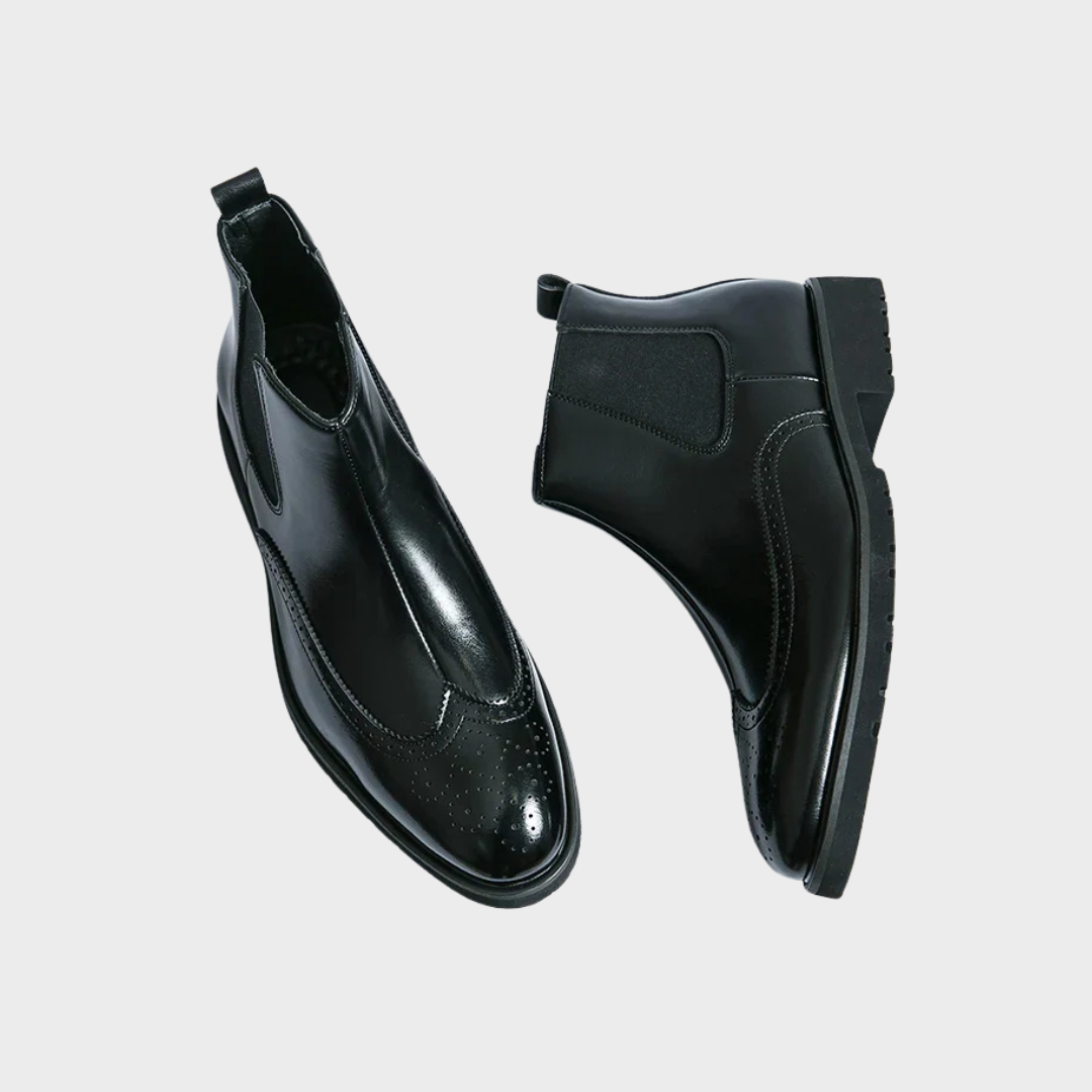 Elden™ | Faux Leather Chelsea Boots