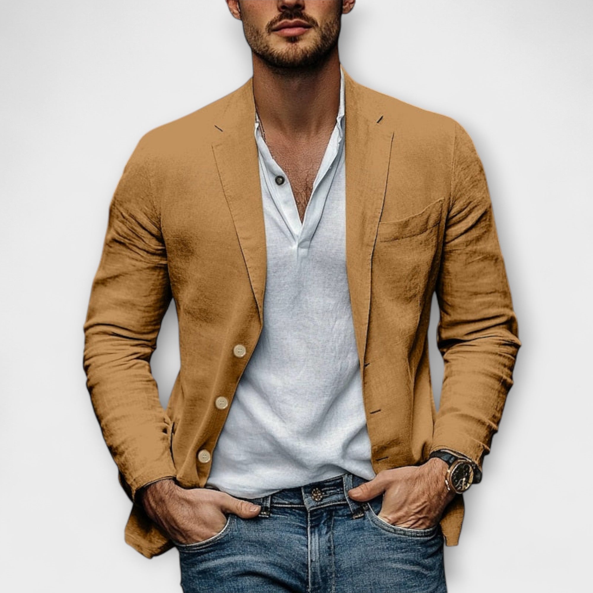 Elden™ | Linen Lightweight Jacket