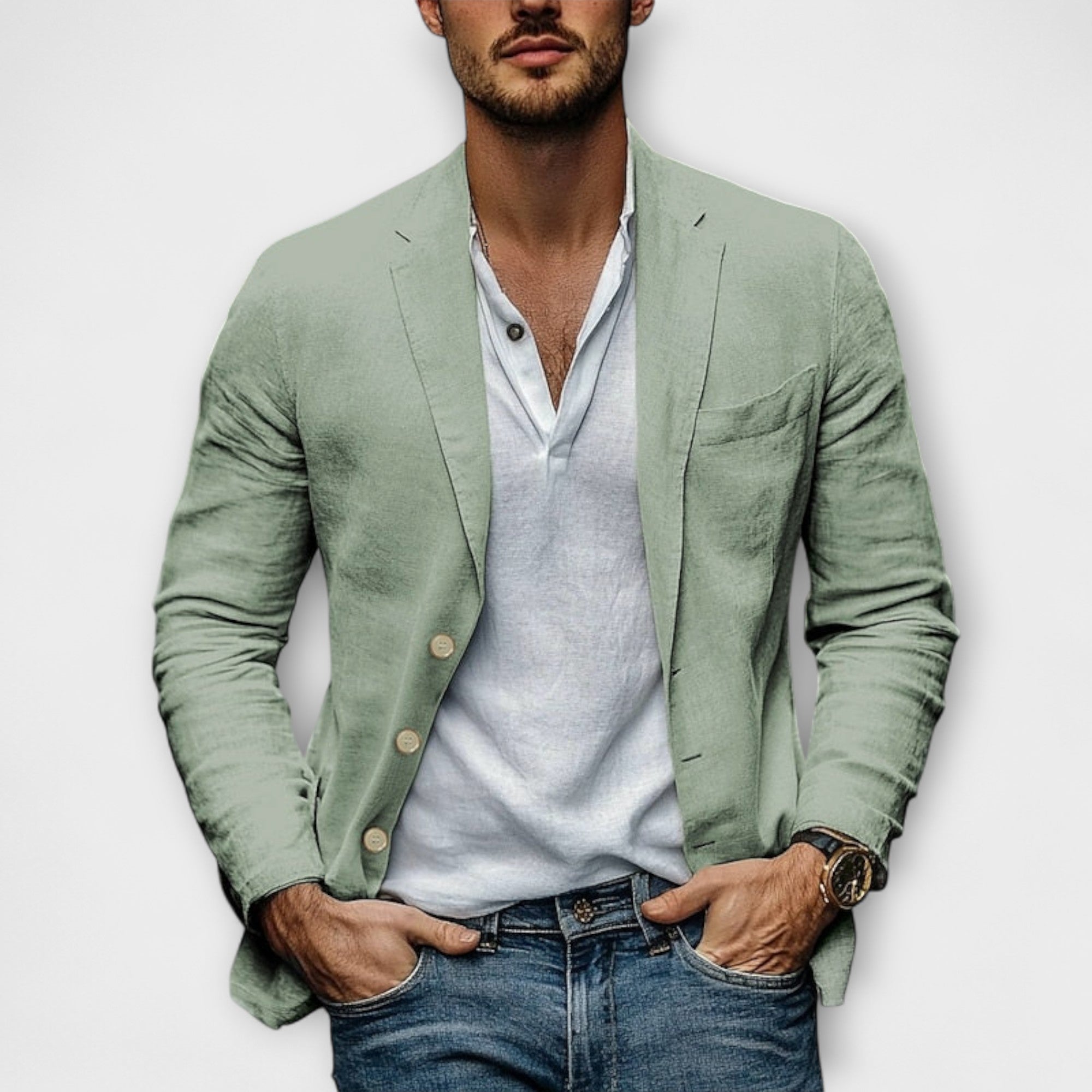Elden™ | Linen Lightweight Jacket