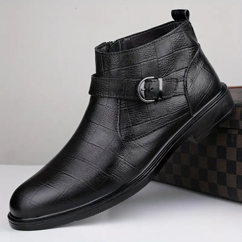 Elden™ | Leather Ankle Boots