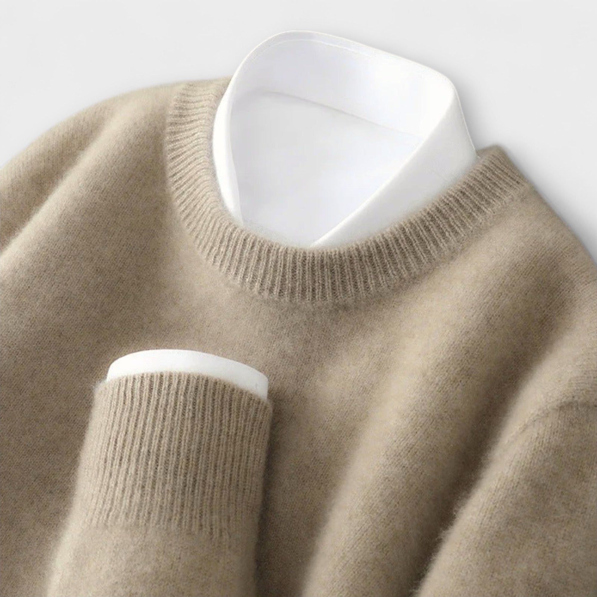 Elden™ | Cashmere Mock-Neck Sweater