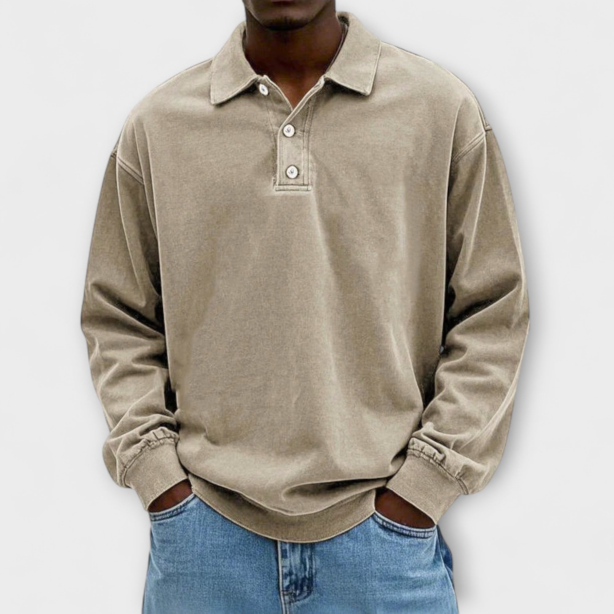 Elden™ | Vintage Cotton Long Sleeve Shirt