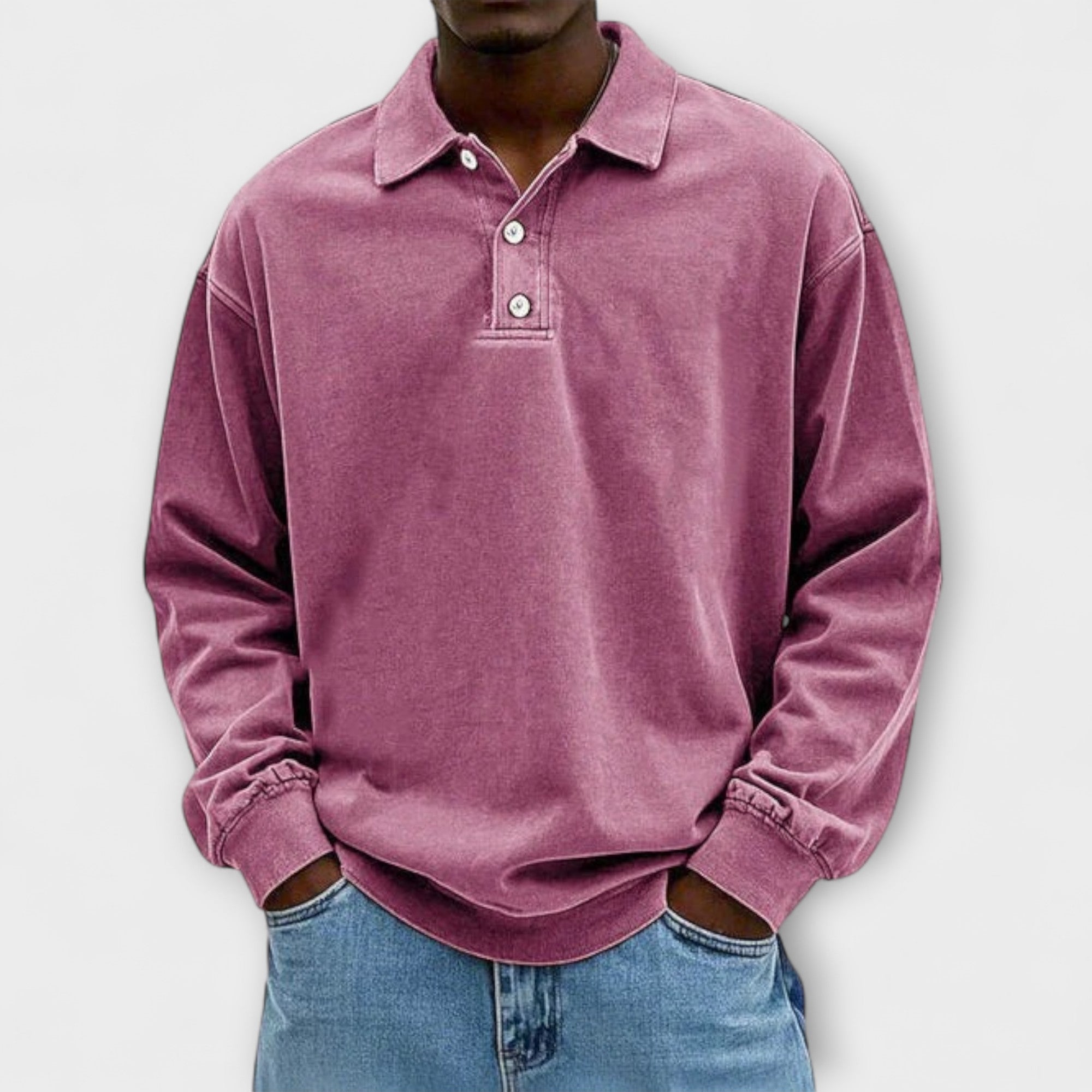 Elden™ | Vintage Cotton Long Sleeve Shirt