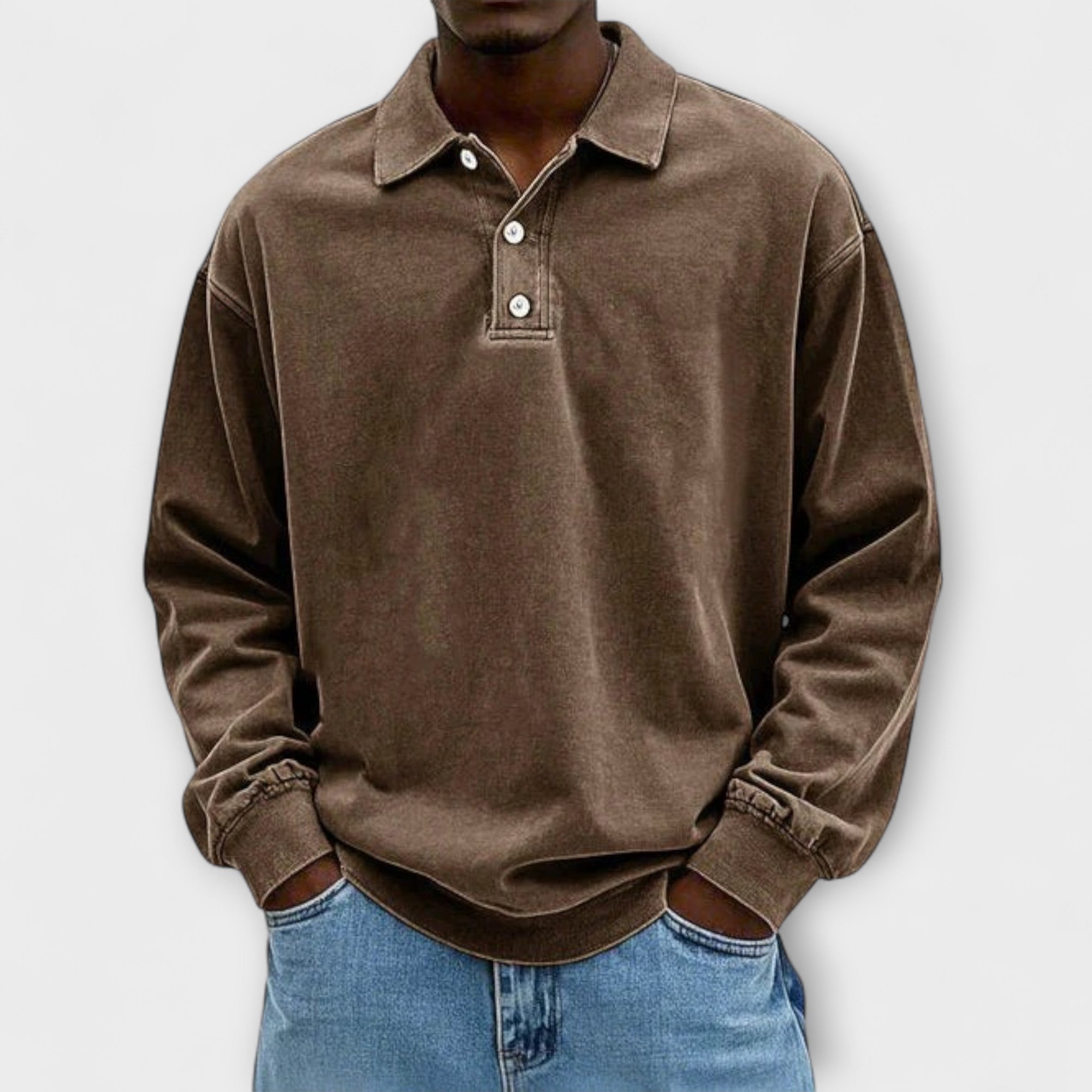 Elden™ | Vintage Cotton Long Sleeve Shirt