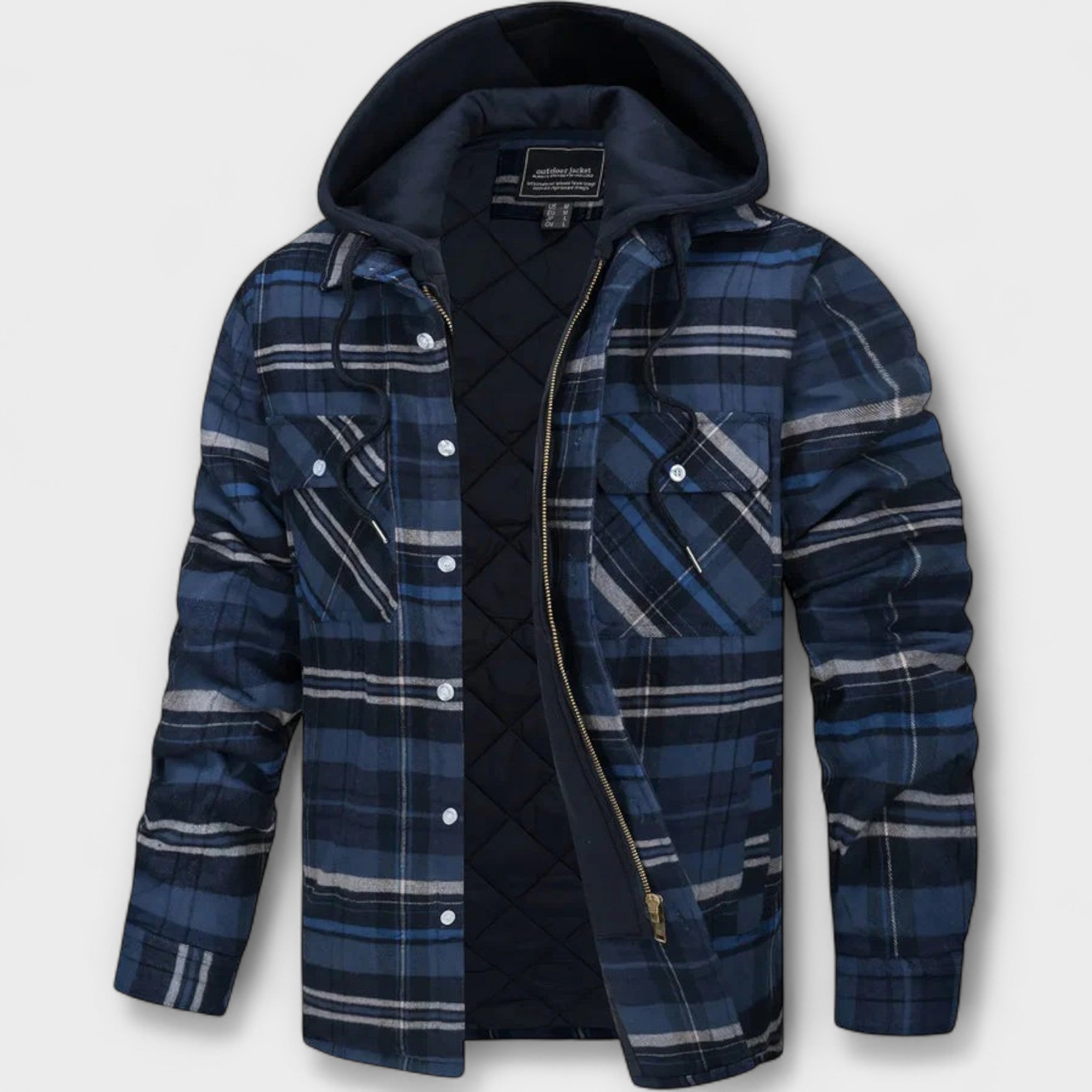 Elden™ | Classic Check Hooded Jacket